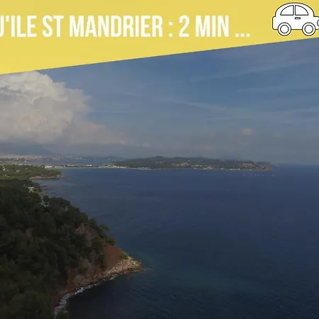 The Sunshine- Cozy-sea View - Beach- Host Provence Apartment La Seyne-sur-Mer